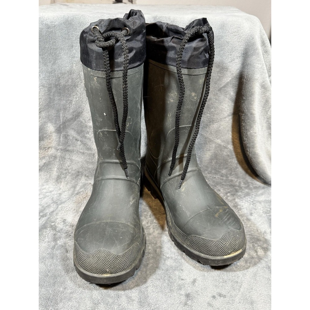 Kamik Boots Mens Size 7 Black Waterproof Insulated Snow Winter 110583CH-BLK